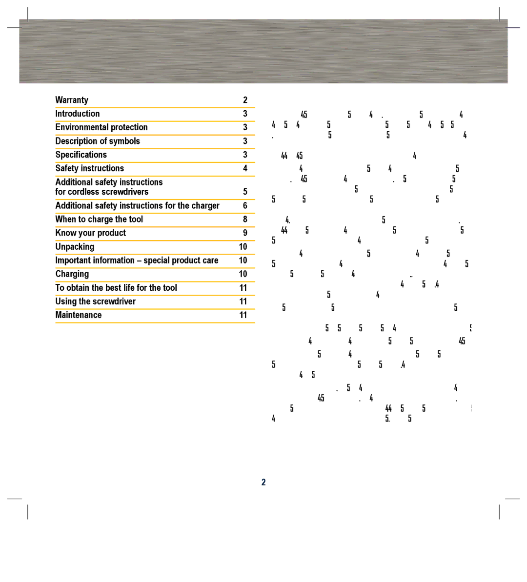 Global Machinery Company FQC54V instruction manual Contents 