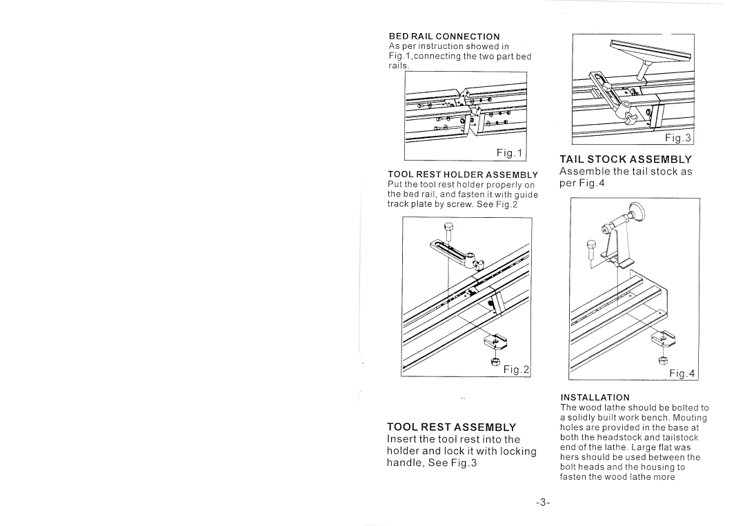 Global Machinery Company ML10001 manual 