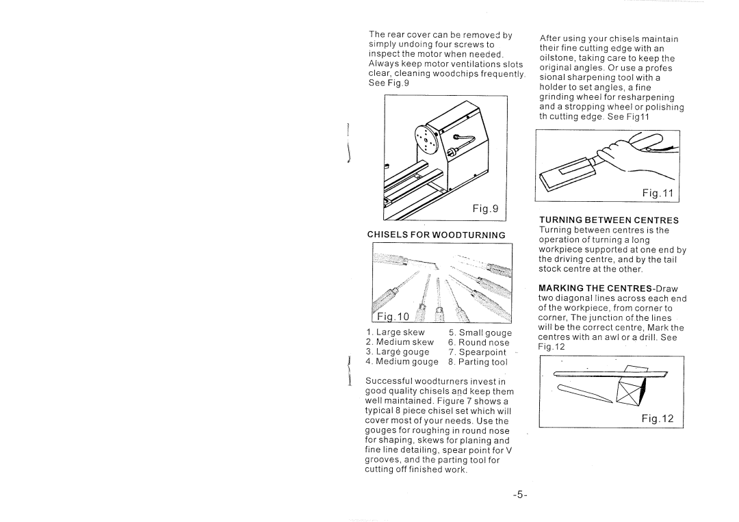 Global Machinery Company ML10001 manual 