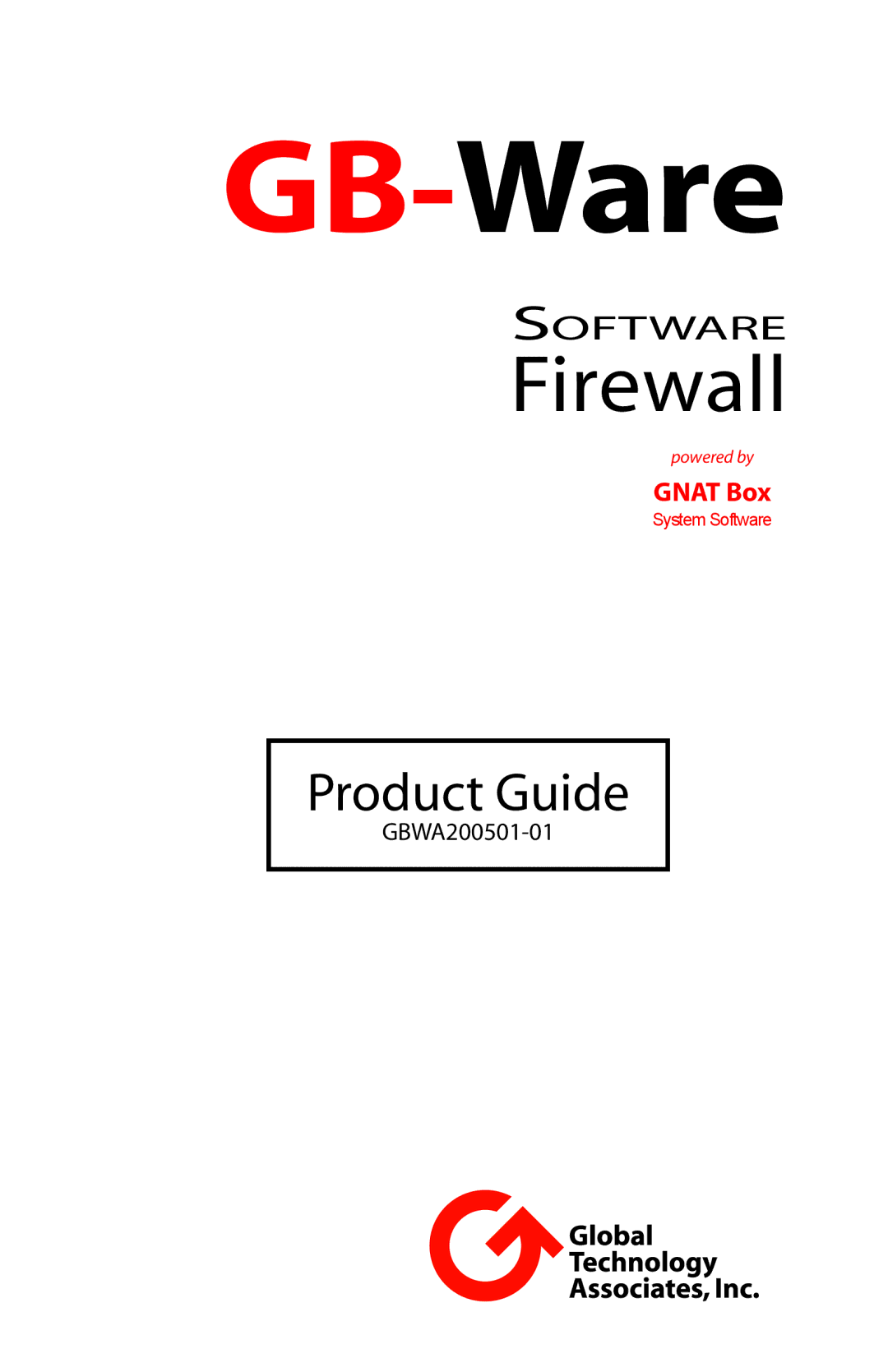 Global Technology Associates GBWA200501-01 manual GB-Ware 