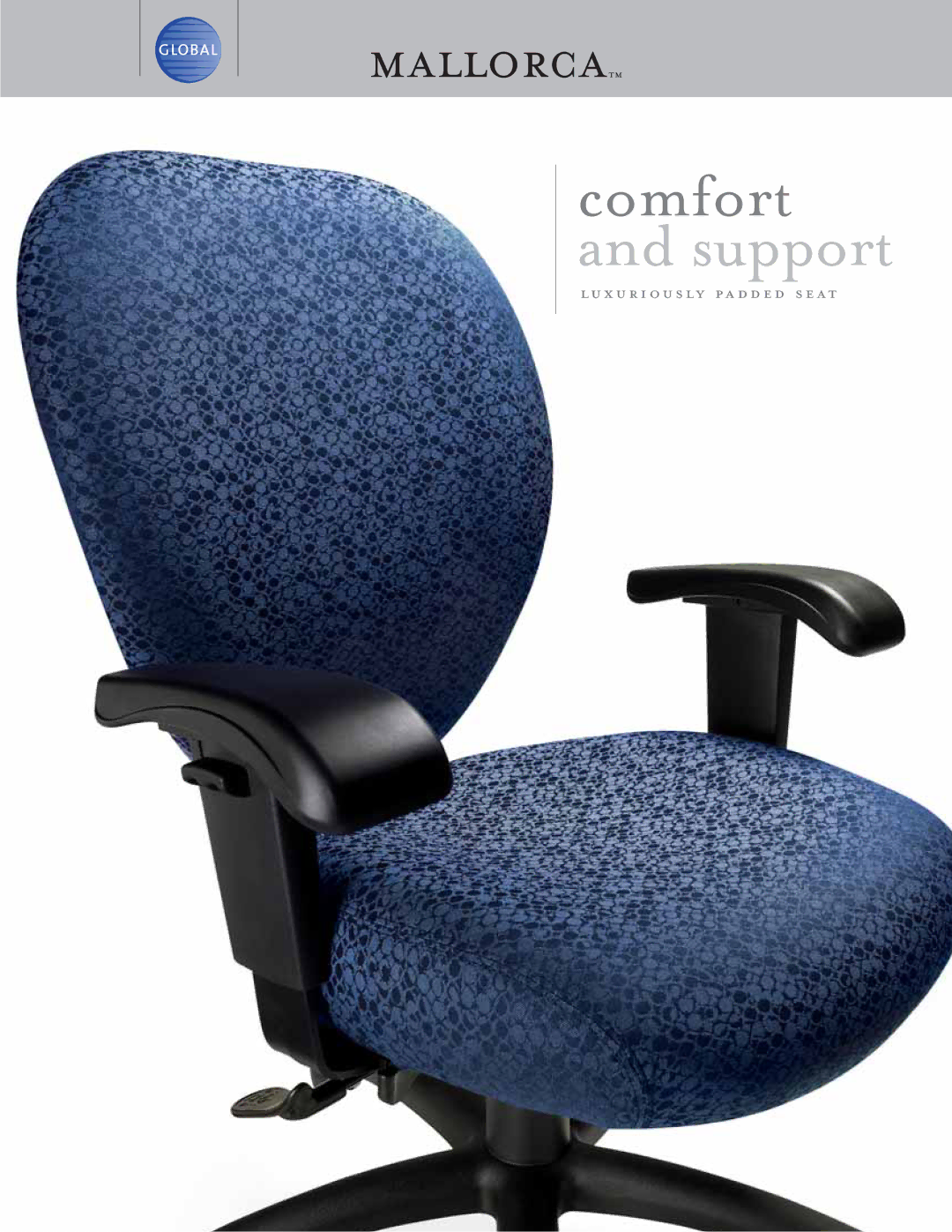 Global Upholstery Co 2780-3 manual Comfort and support 