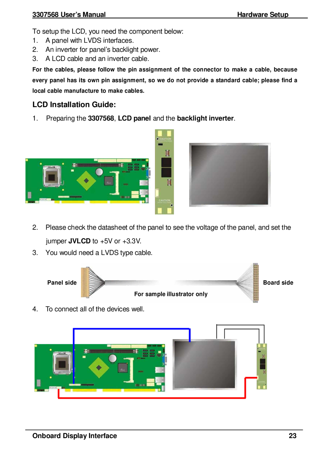 Global Upholstery Co user manual LCD Installation Guide, Preparing the 3307568, LCD panel and the backlight inverter 