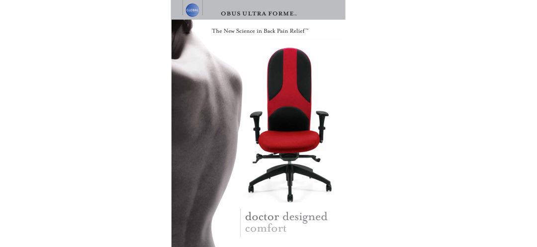 Global Upholstery Co 5440LM-1 specifications obus ultra formetm, The New Science in Back Pain Relief 