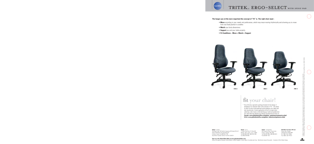 Global Upholstery Co Ergonomic Chair dimensions Fit your chair, Fit Conditions = Move + Match + Support 