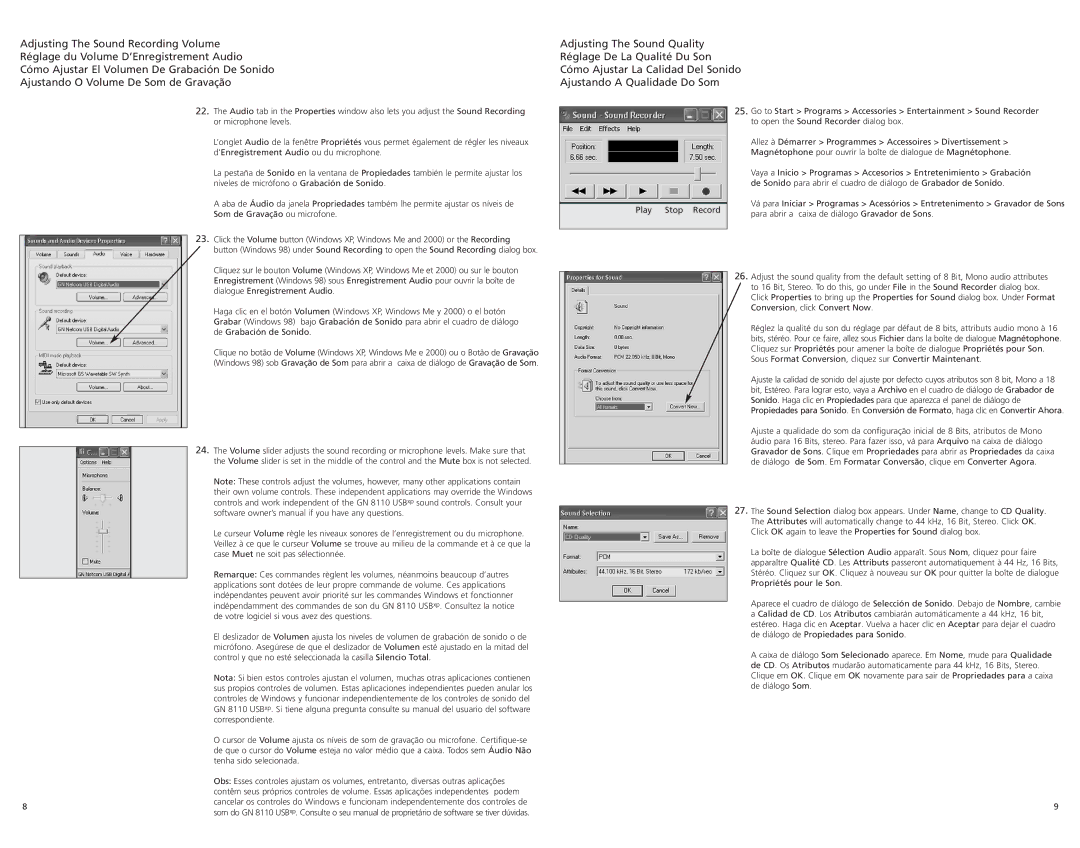 GN Netcom GN 8110 technical specifications Sous Format Conversion, cliquez sur Convertir Maintenant 