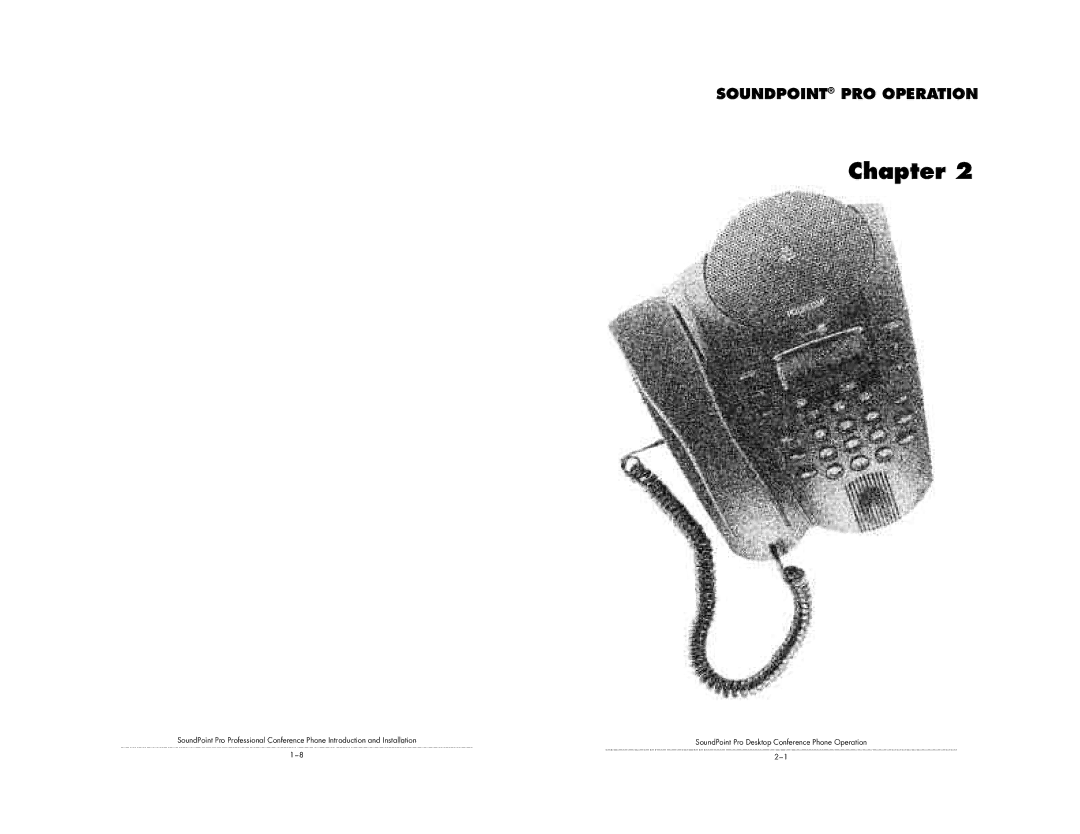 GN Netcom SE-220 installation instructions Soundpoint PRO Operation 