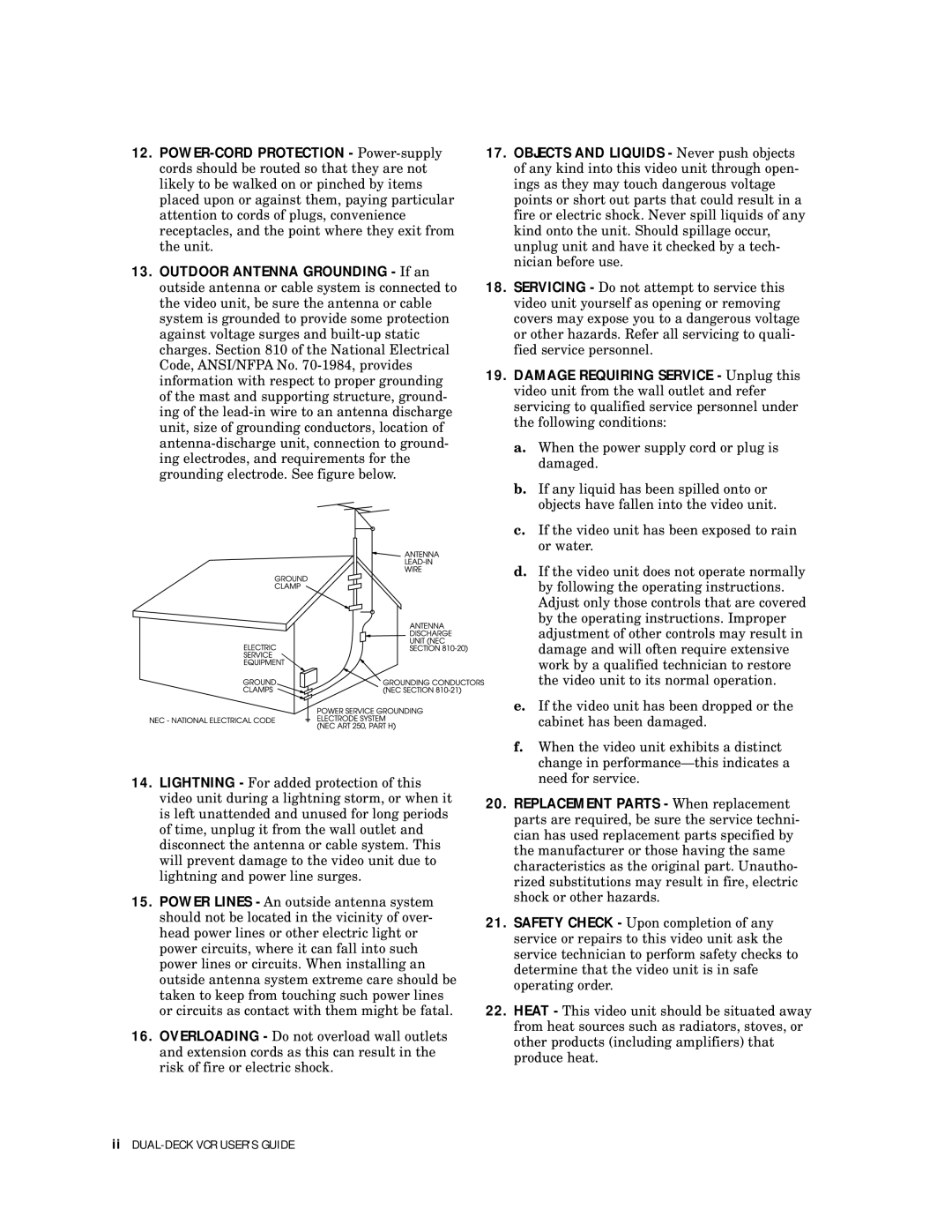 Go-Video 9100 manual Ii DUAL-DECK VCR Users Guide 