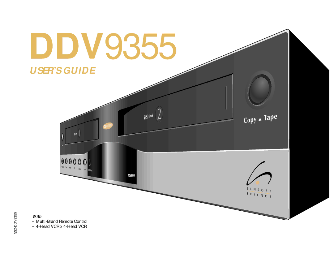 Go-Video DDV9355 manual 