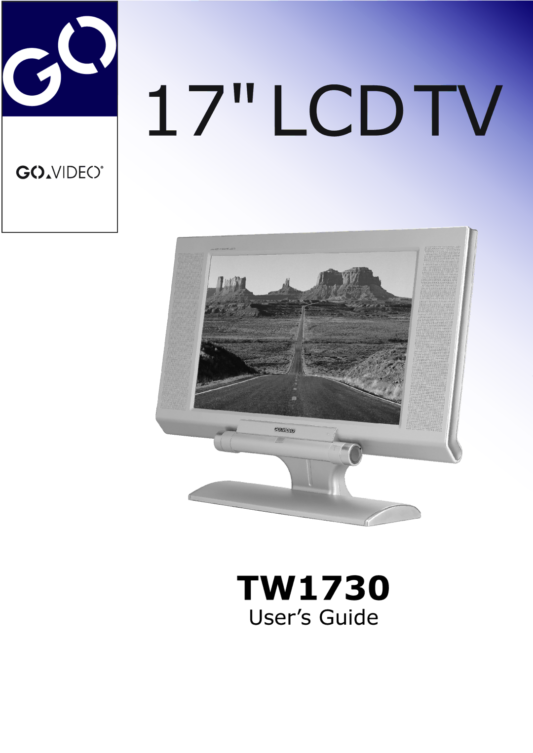 Go-Video TW1730 manual 17LCDTV 