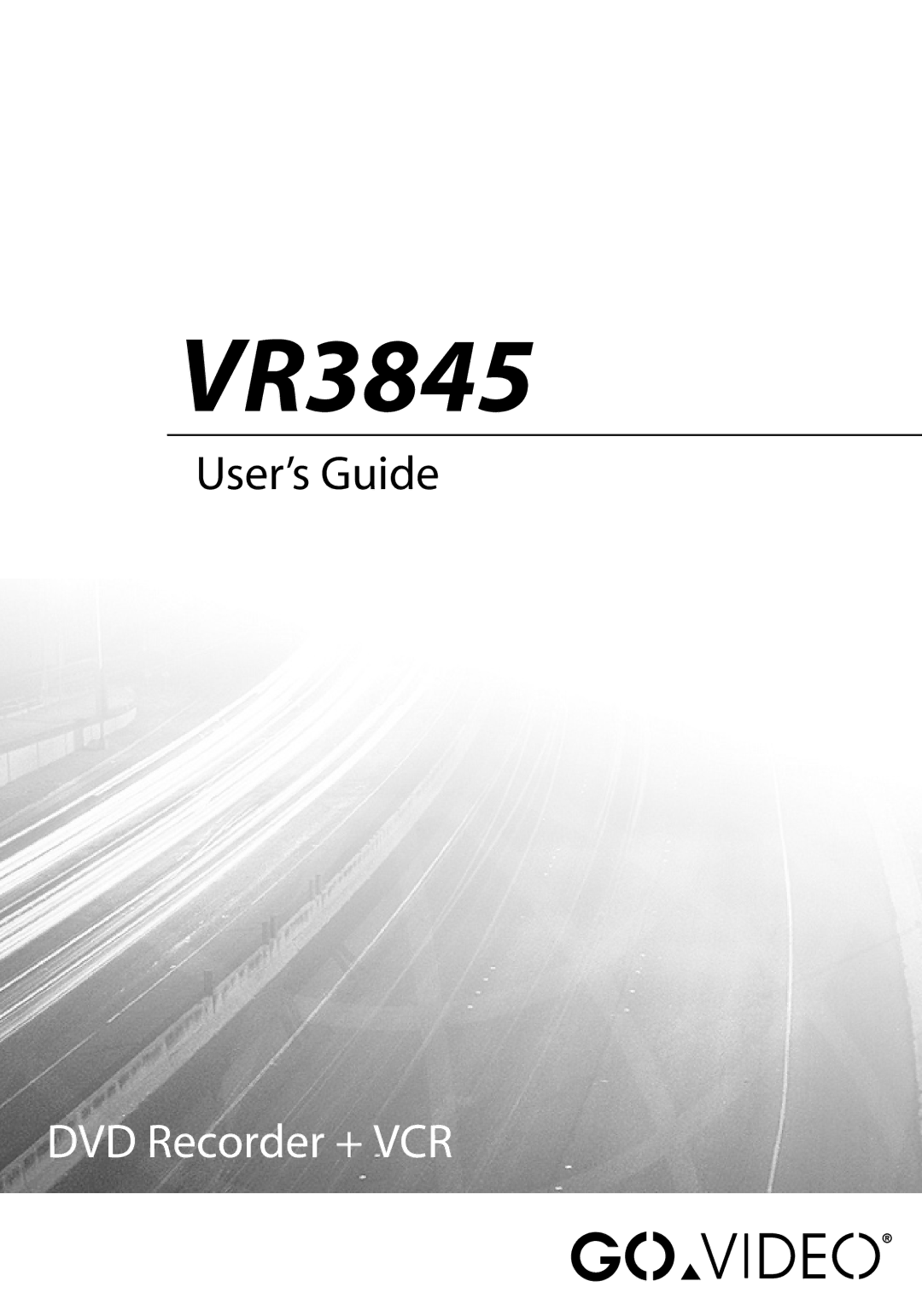 Go-Video VR3845 manual 