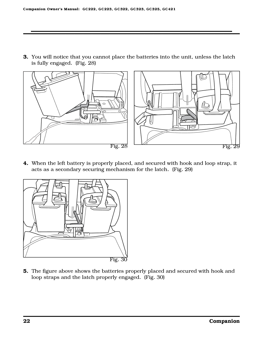 Golden Technologies Companion II manual 