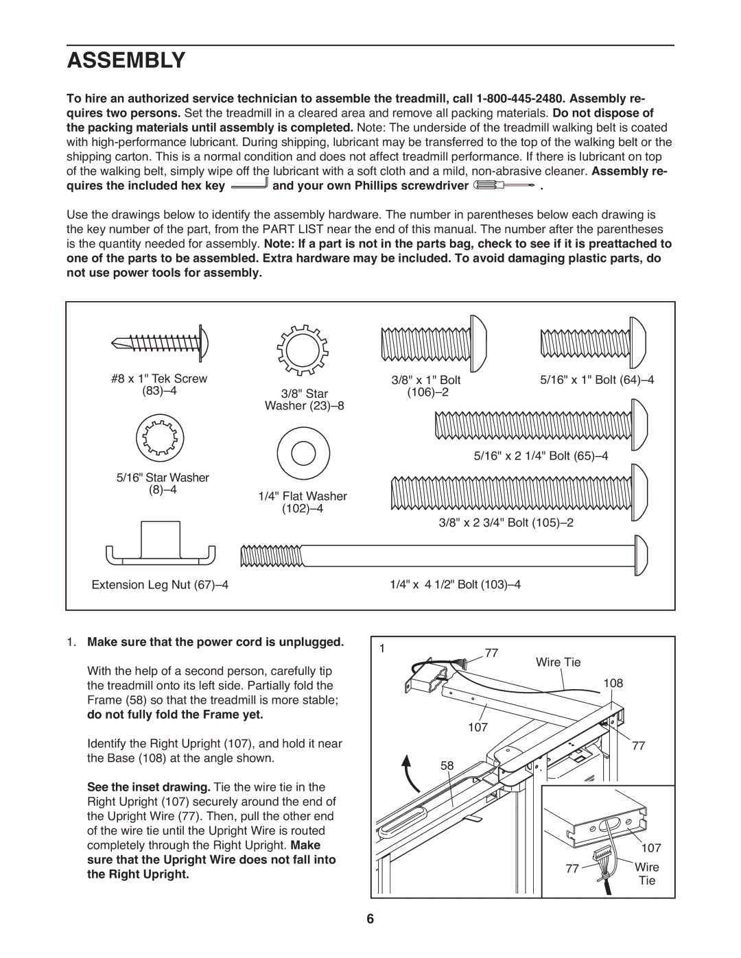 Gold's Gym 650 manual Assembly 