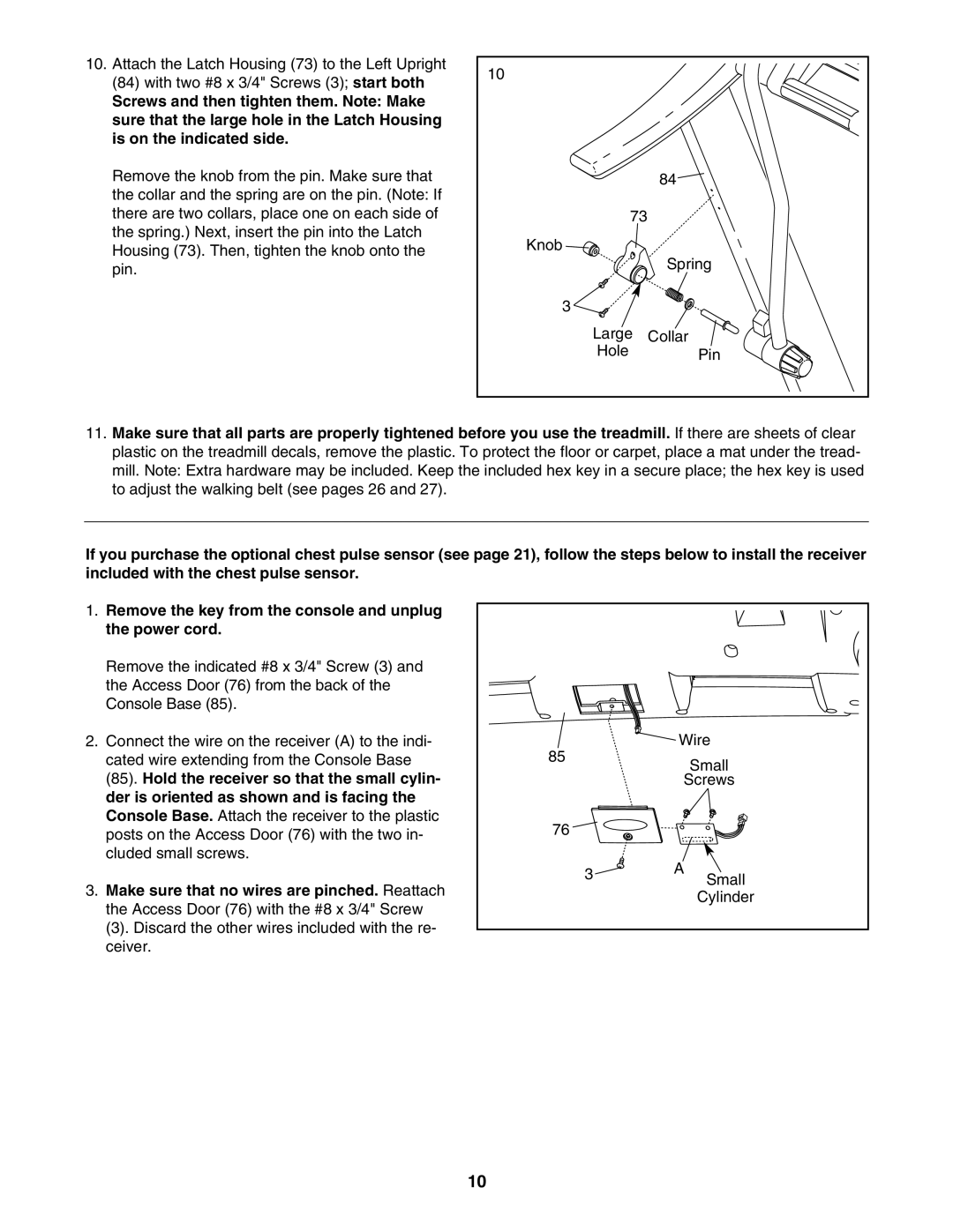 Gold's Gym CWTL05607 manual 