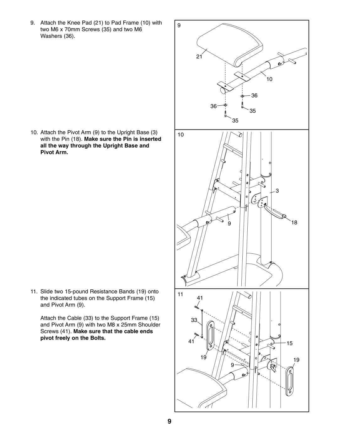 Gold's Gym GGBE1774.0 manual 