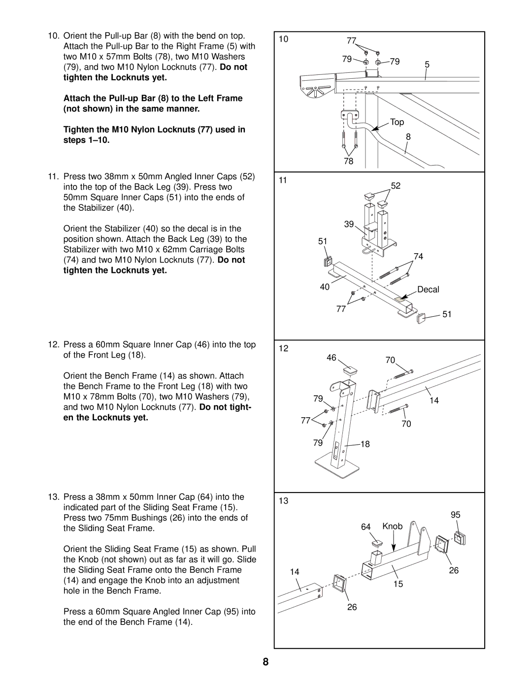 Gold's Gym GGBE29922 manual 