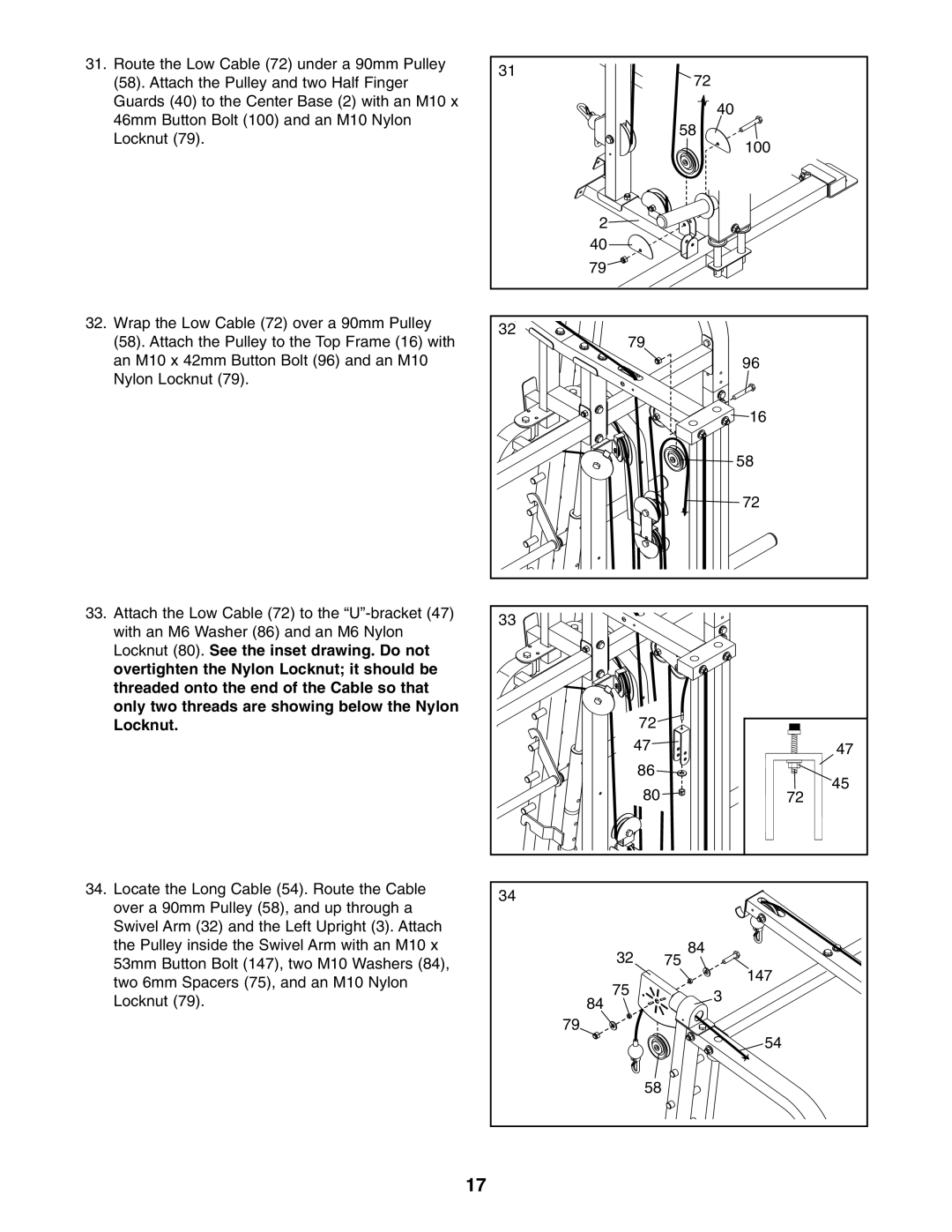 Gold's Gym GGBE6974.1 manual 