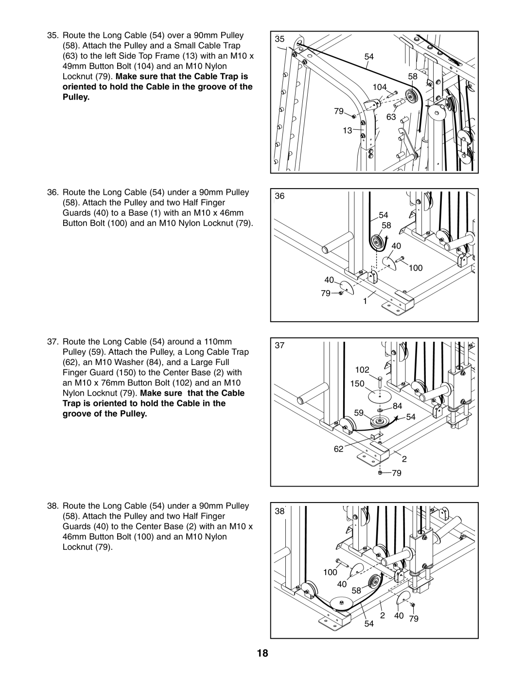 Gold's Gym GGBE6974.1 manual 