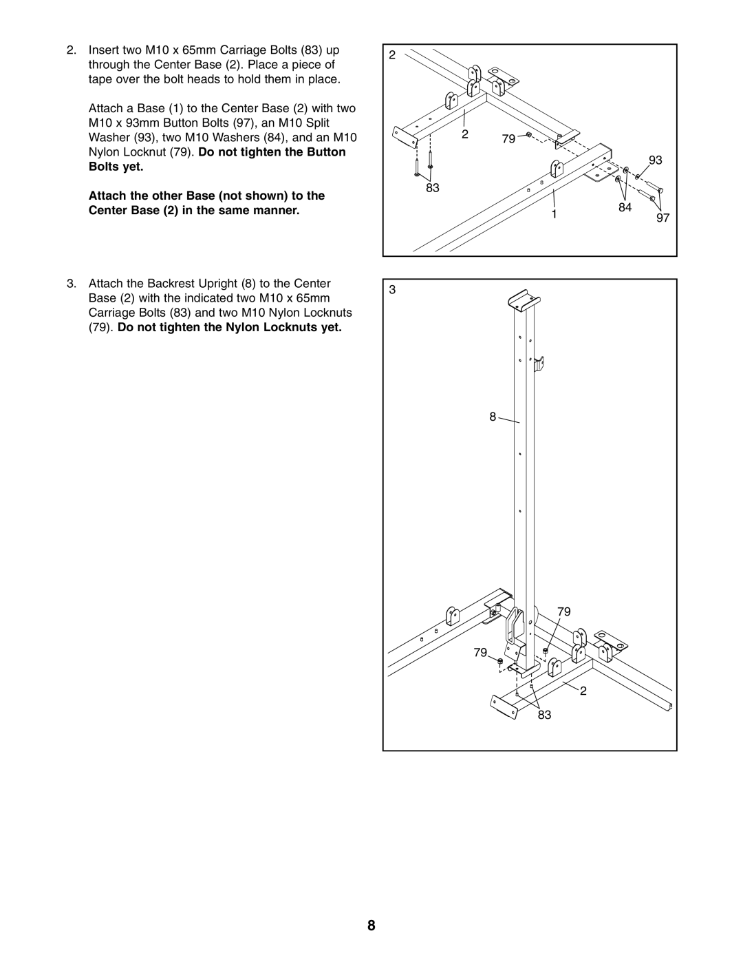 Gold's Gym GGBE6974.1 manual 