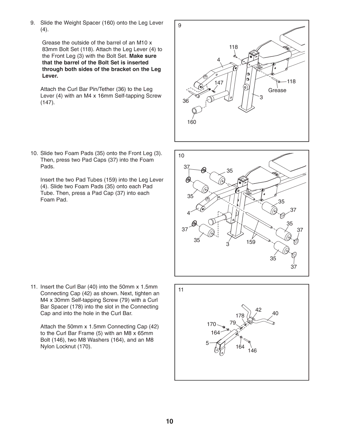 Gold's Gym GGBE8057.0 manual 