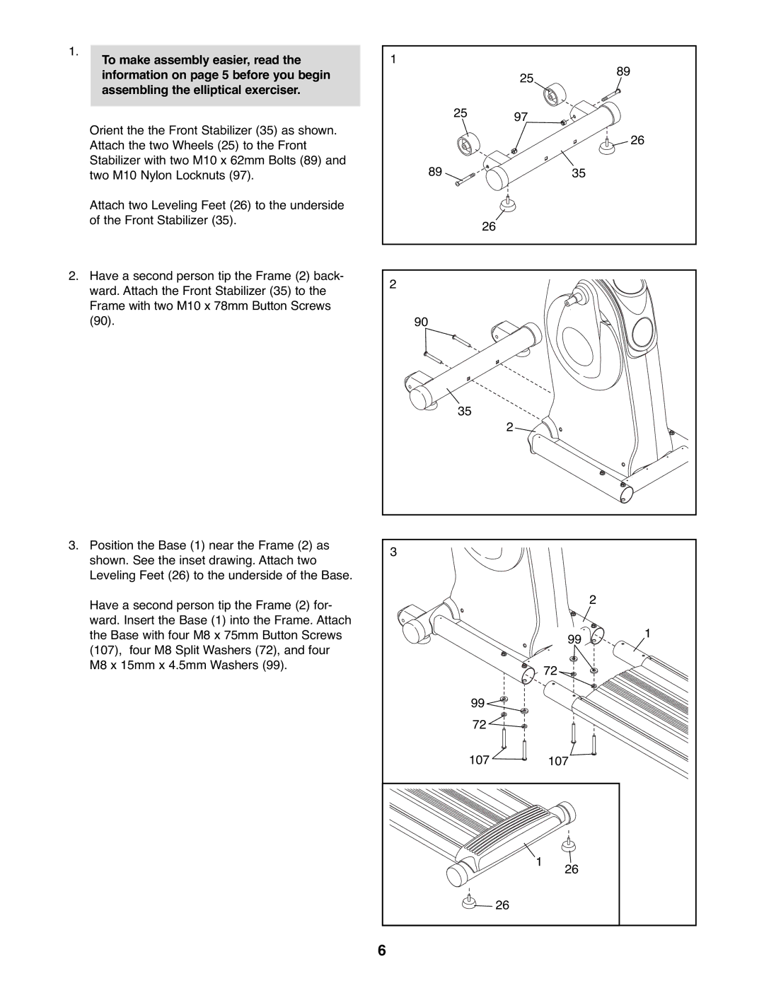 Gold's Gym GGEL67907.0 manual 