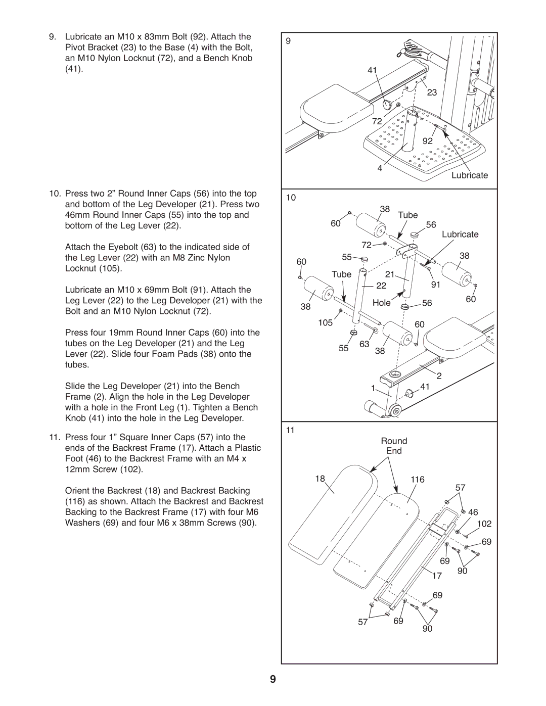 Gold's Gym GGSY2921.0 manual 