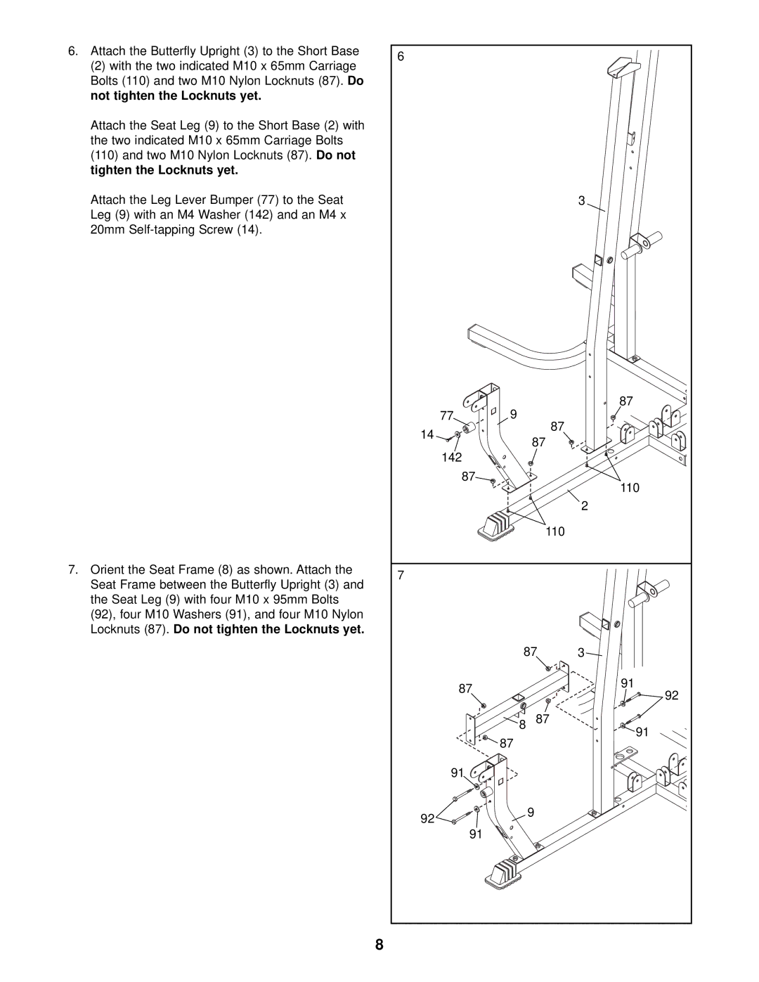 Gold's Gym GGSY69320 manual 