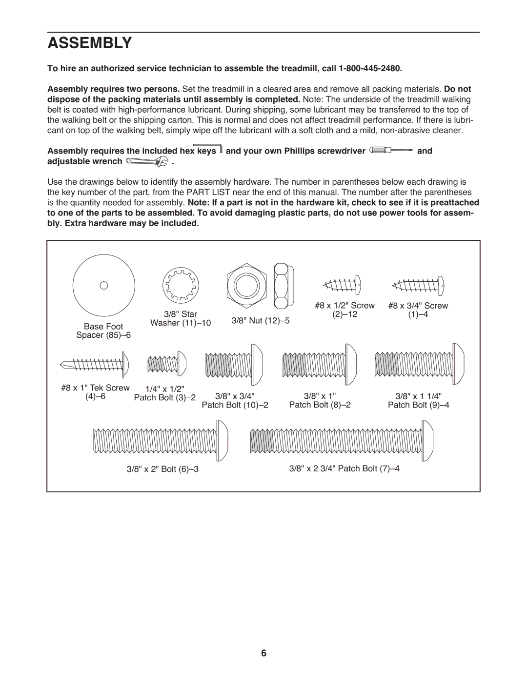 Gold's Gym GGTL07809.0 manual Assembly 