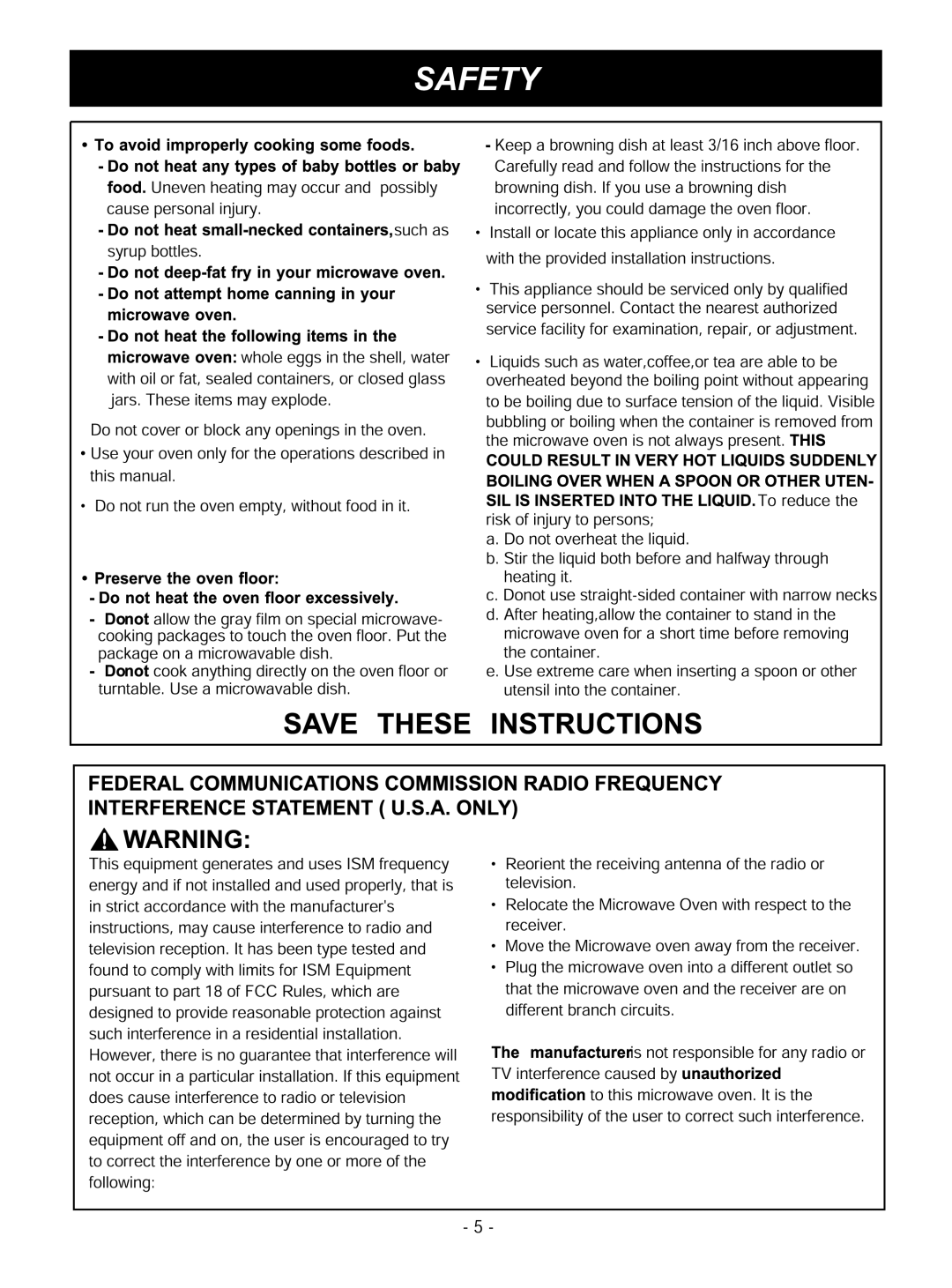 Goldstar MV1610WW, MV1610BB owner manual 