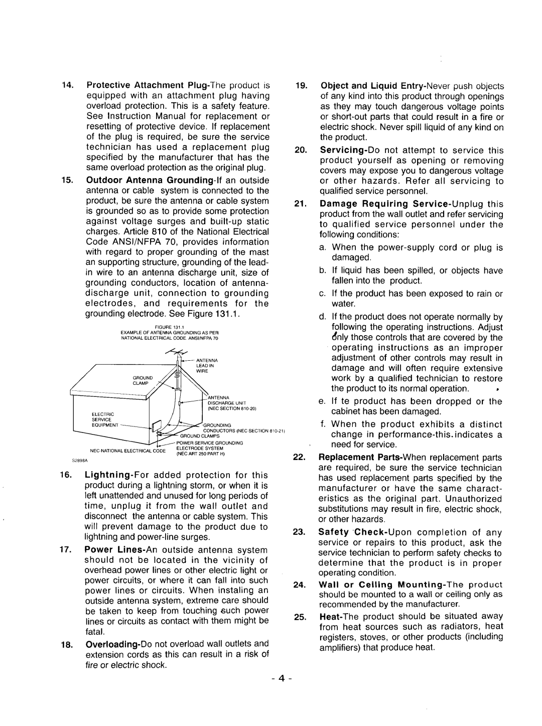 Goldstar R-E21M owner manual National Electrical 