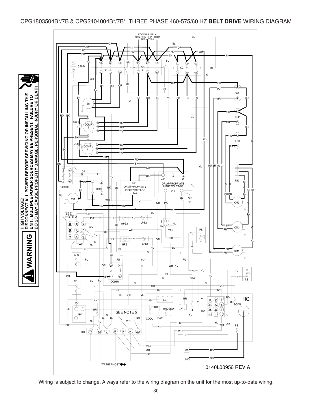 Goodman Mfg ANSI Z21.47CSA-2.3 installation instructions Iic 