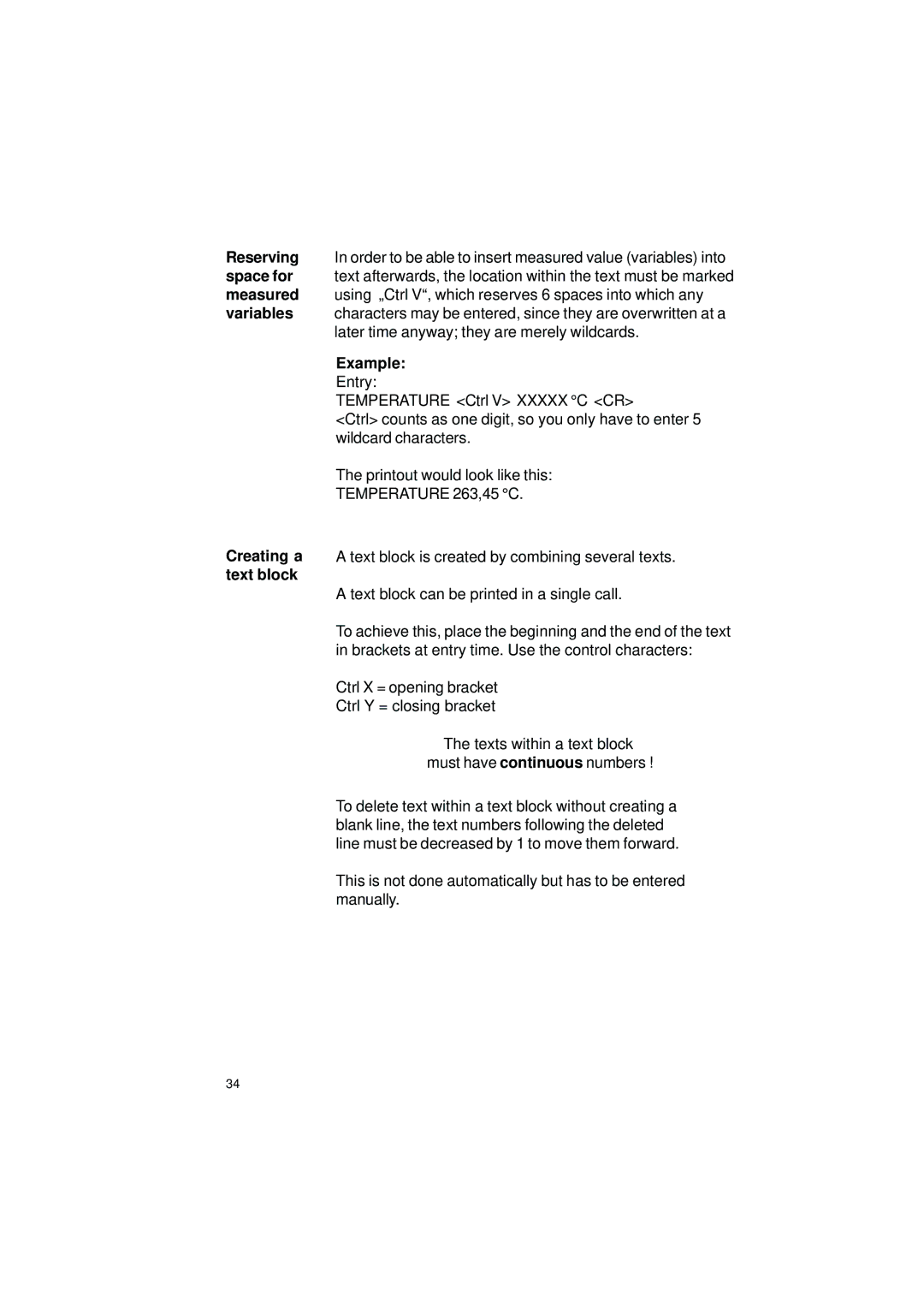 Gossen IPP 144 - 40 GE user manual Example, Temperature 263,45 C 