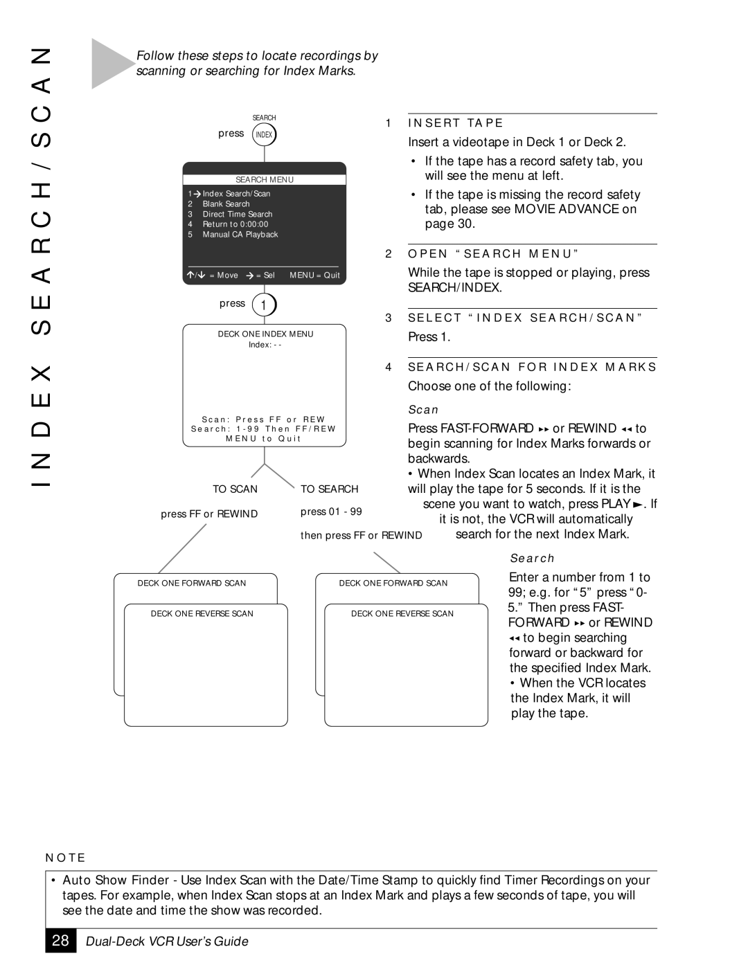 GoVideo DDV 2110 manual E a R C H / S, D E 