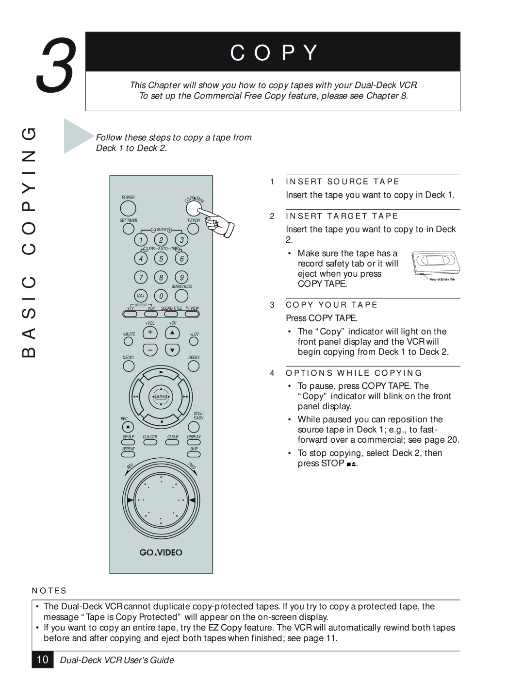 GoVideo DDV3110 manual P Y 