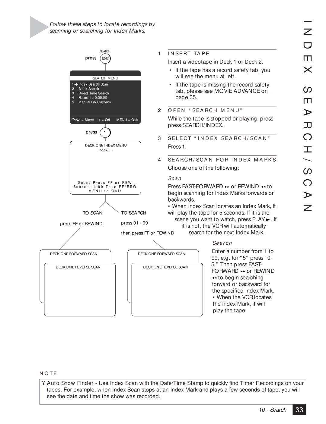 GoVideo DDV3120 manual S E a, Choose one of the following 