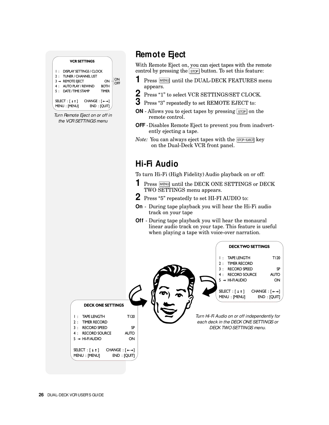 GoVideo DDV9500 manual Remote Eject, Hi-Fi Audio 