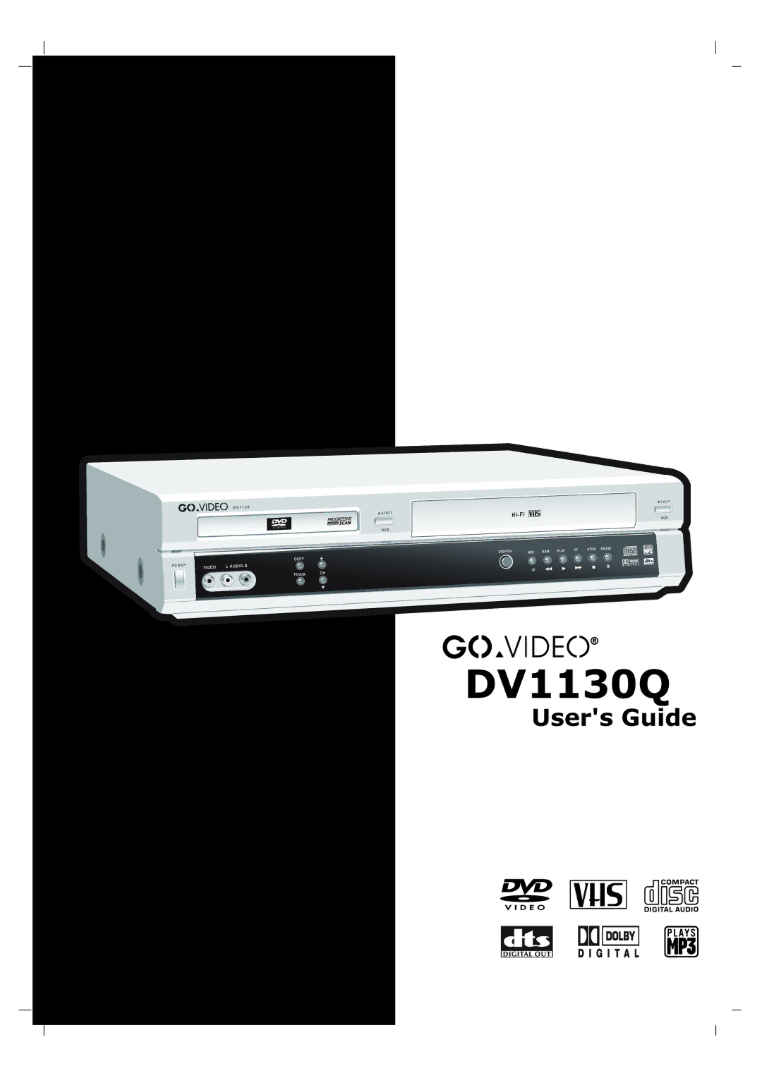 GoVideo DV1130Q manual 