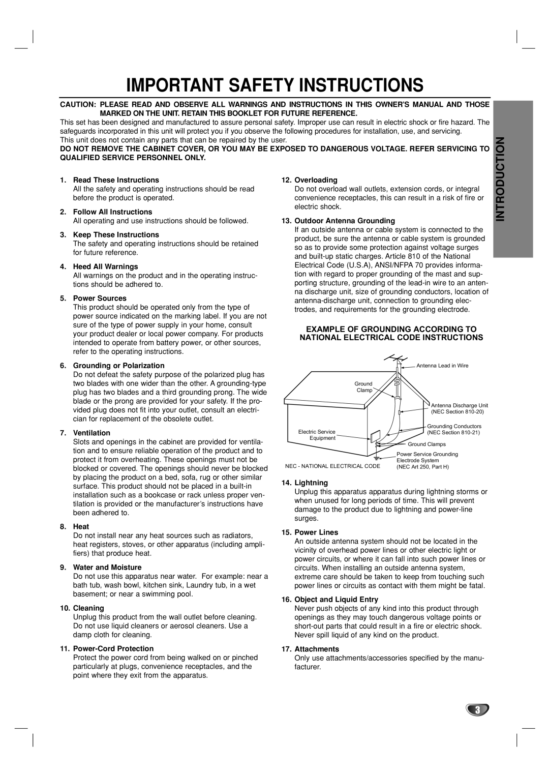 GoVideo DVP950 Read These Instructions, Follow All Instructions, Keep These Instructions, Heed All Warnings, Power Sources 