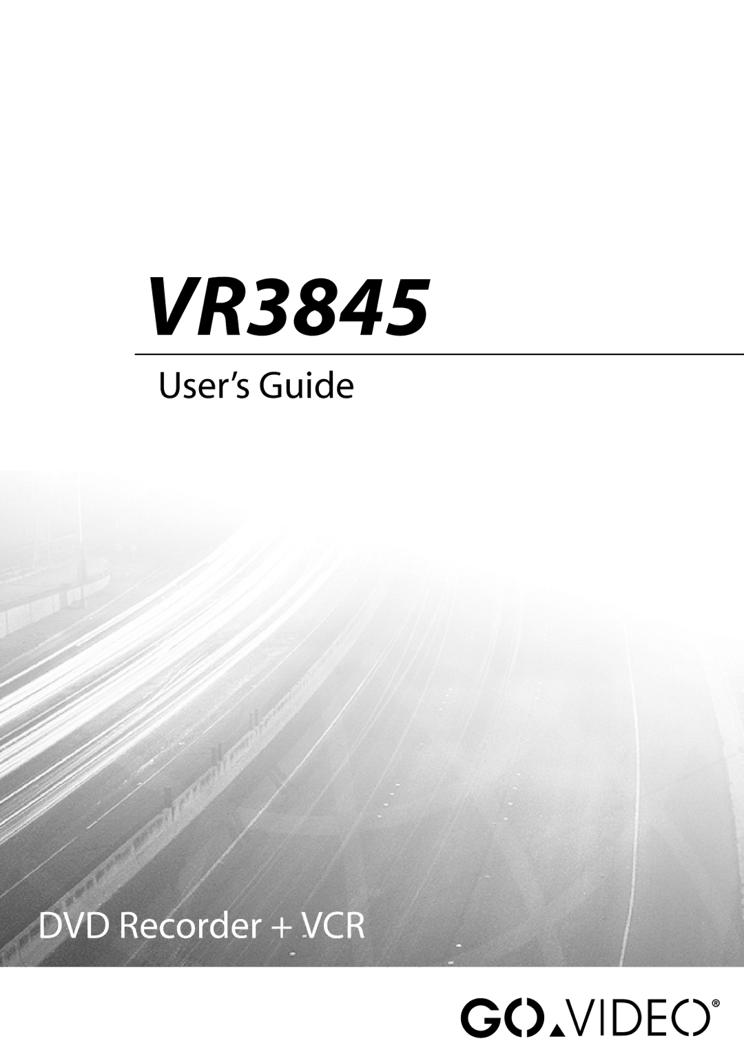 GoVideo VR3845 manual 