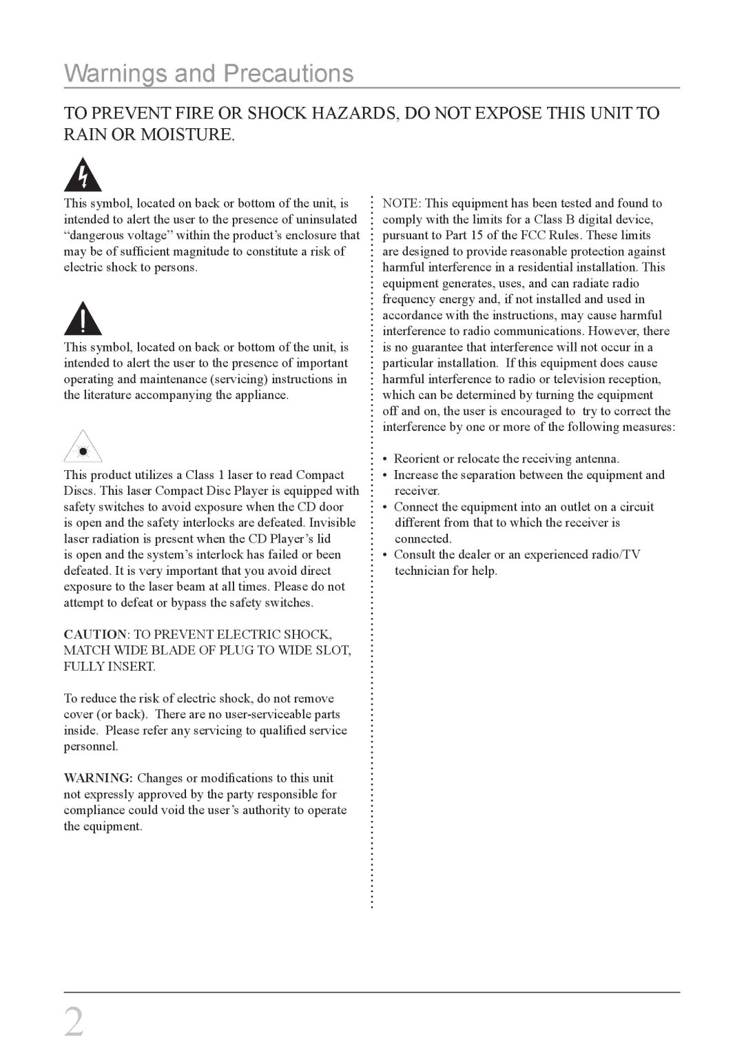 GPX J108BL important safety instructions 