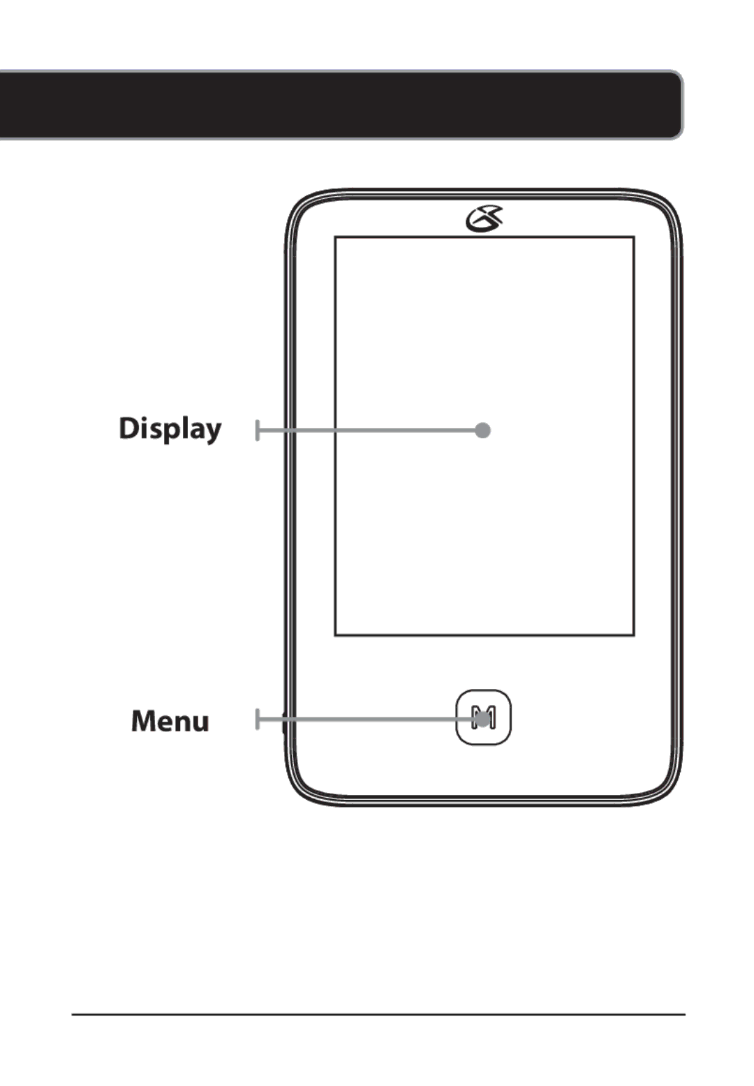 GPX MT861B manual Display Menu 