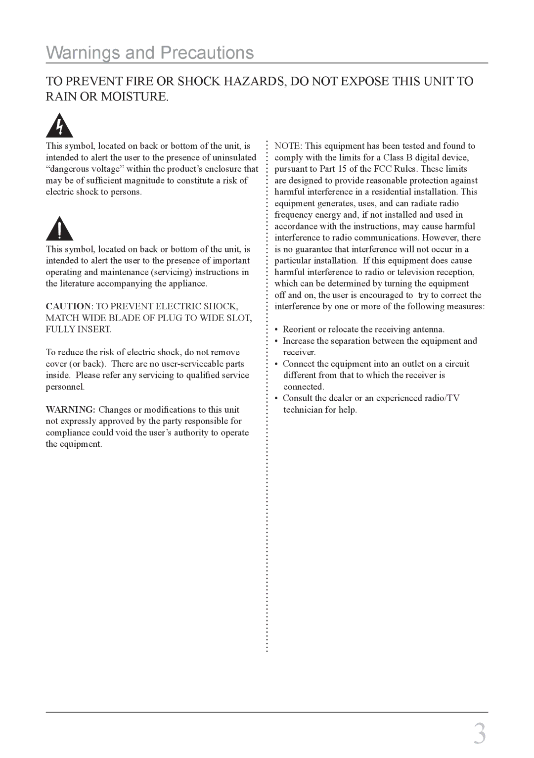 GPX MW338B important safety instructions 