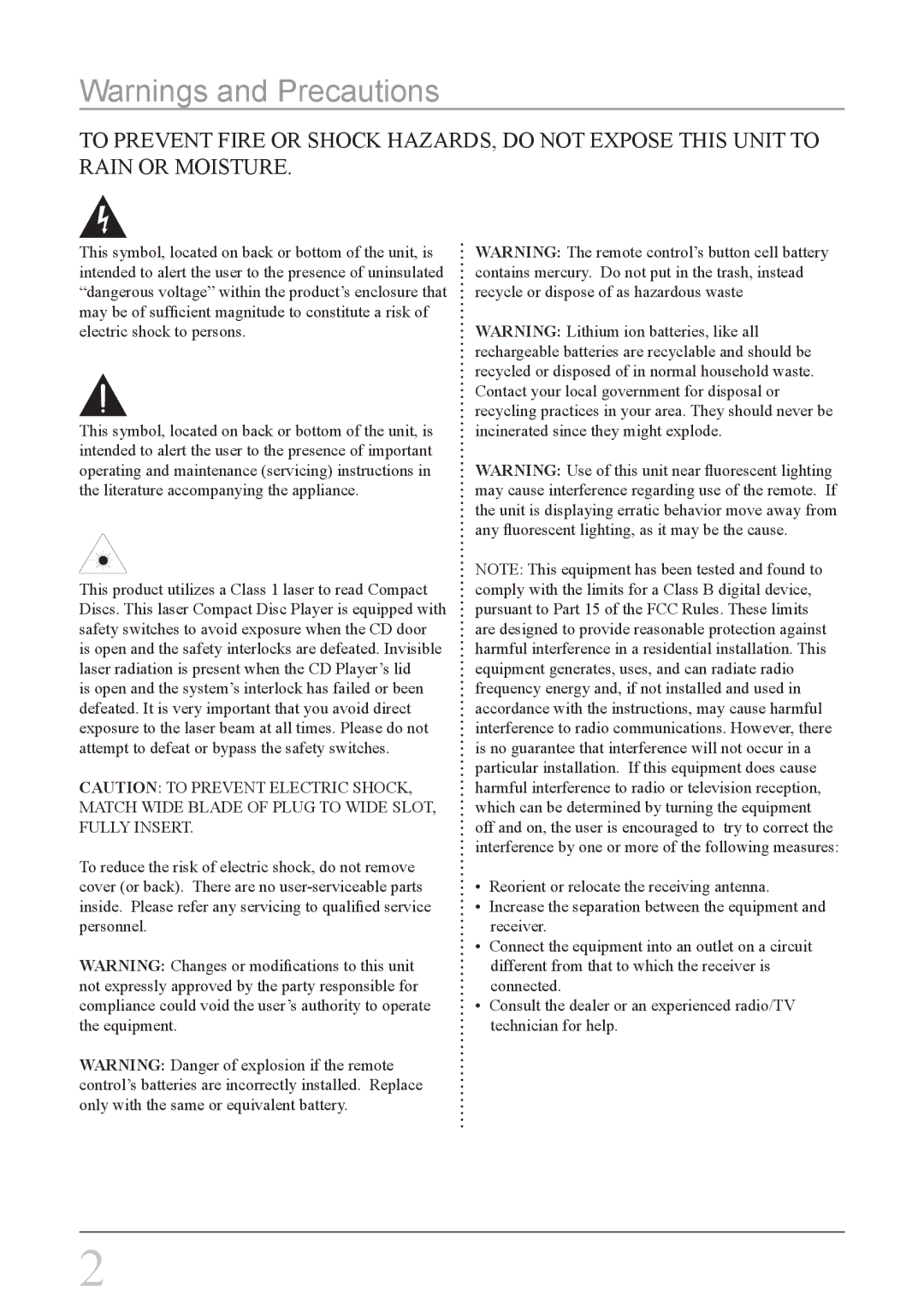 GPX PD708B important safety instructions 