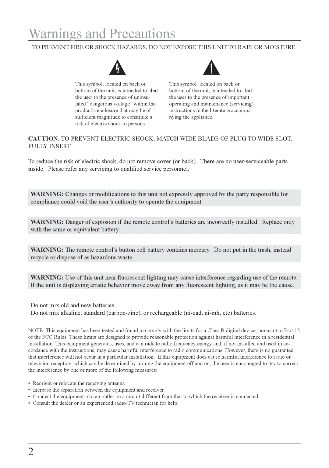 GPX PF 738 important safety instructions 