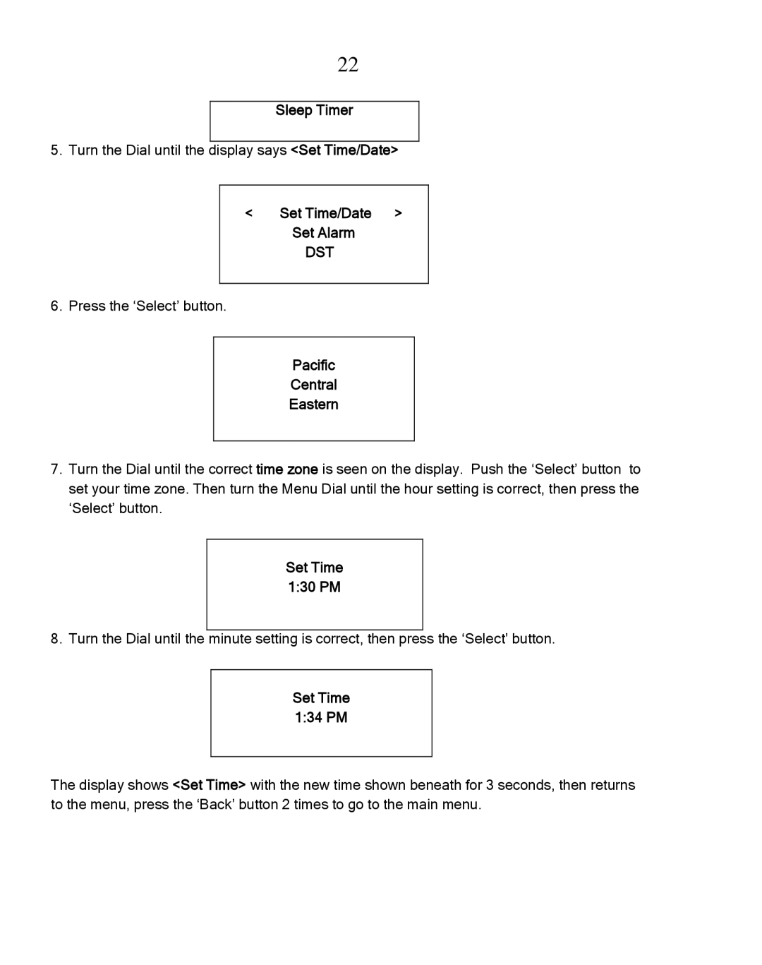 Grace GDI-IRDT200 manual Dst 