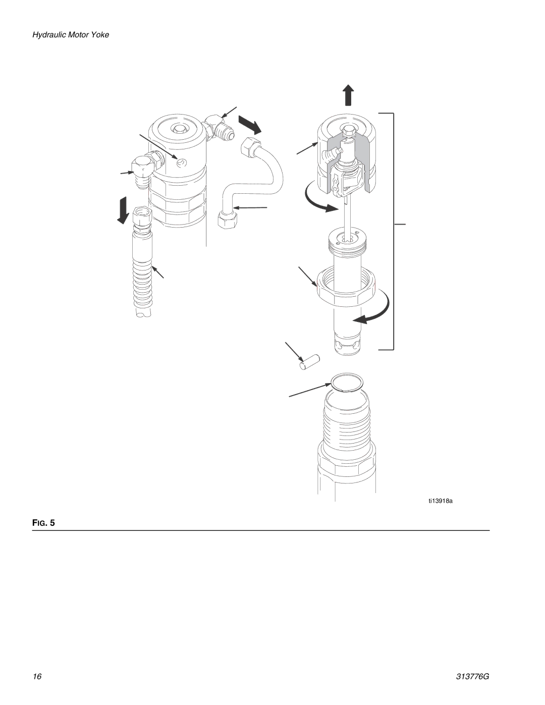 Graco 130HS important safety instructions Ti13918a 