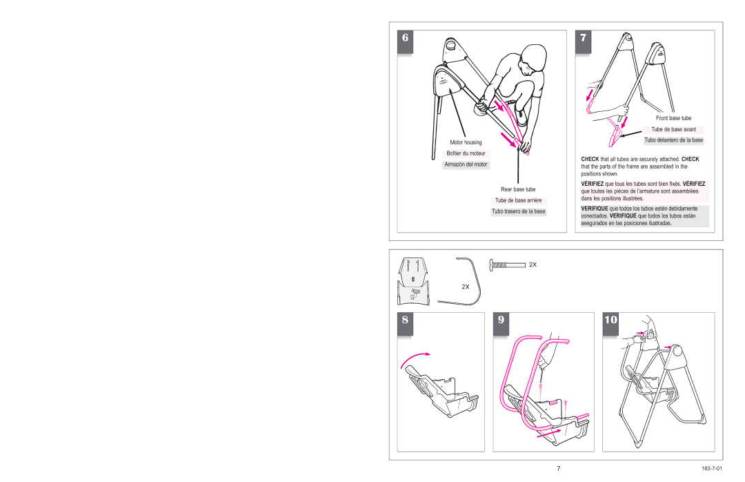 Graco 1423 owner manual Positions shown, Dans les positions illustrées, Asegurados en las posiciones ilustradas 