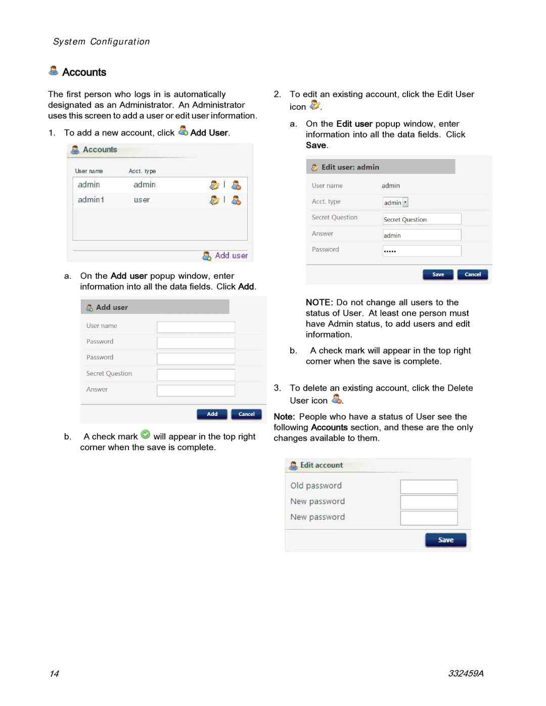 Graco 15V337, 15V336 important safety instructions Accounts 