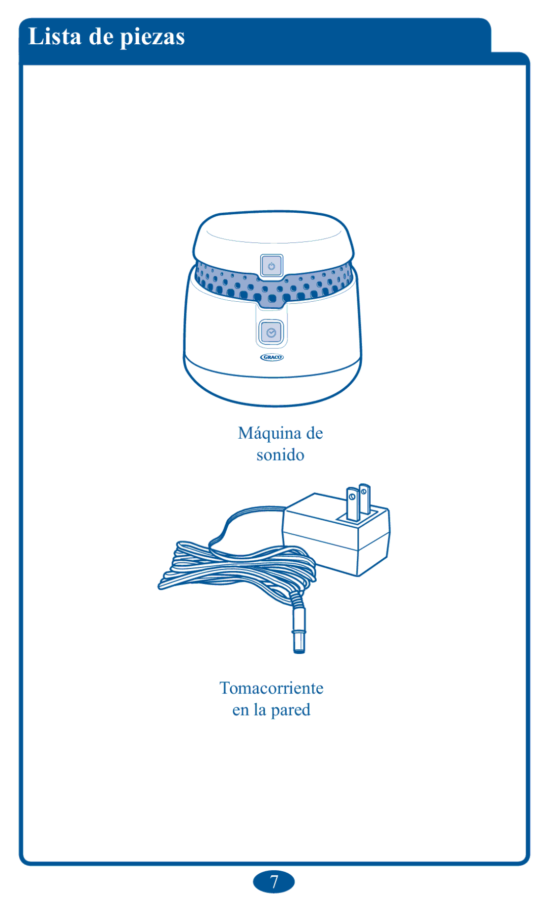 Graco PD102853B, 1751642 owner manual Lista de piezas 