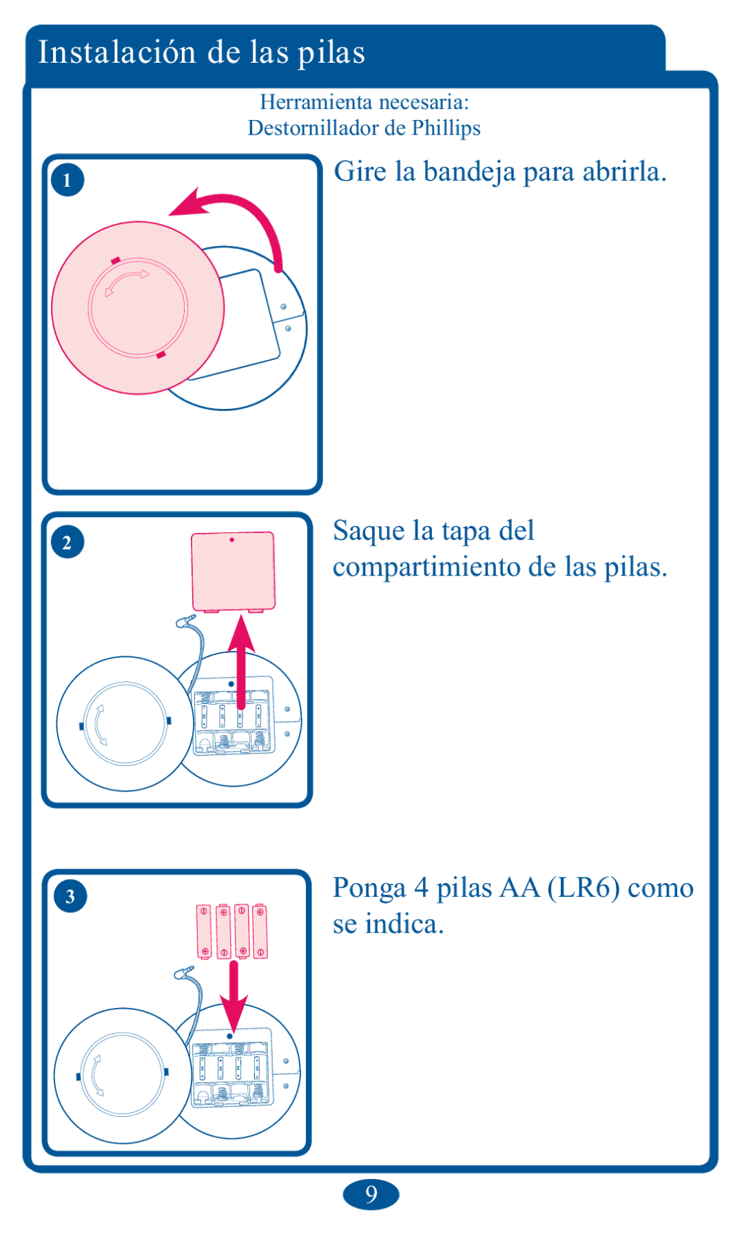 Graco PD102853B, 1751642 owner manual QVWDODFLyQGHODVSLODV 