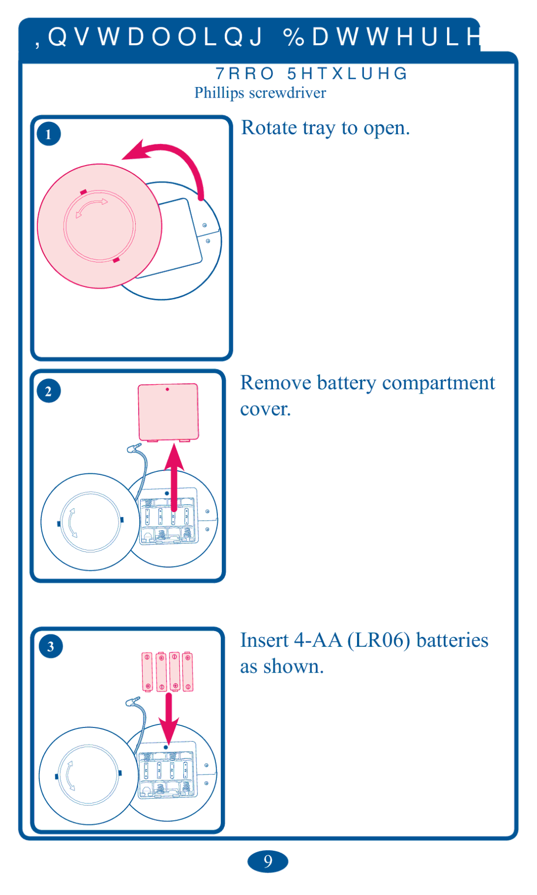 Graco PD102853B, 1751642 owner manual Qvwdoolqj%Dwwhulhv, As shown 